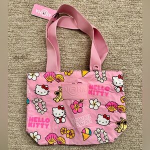ALOHA Collection Pink Hello Kitty Floral Tote
